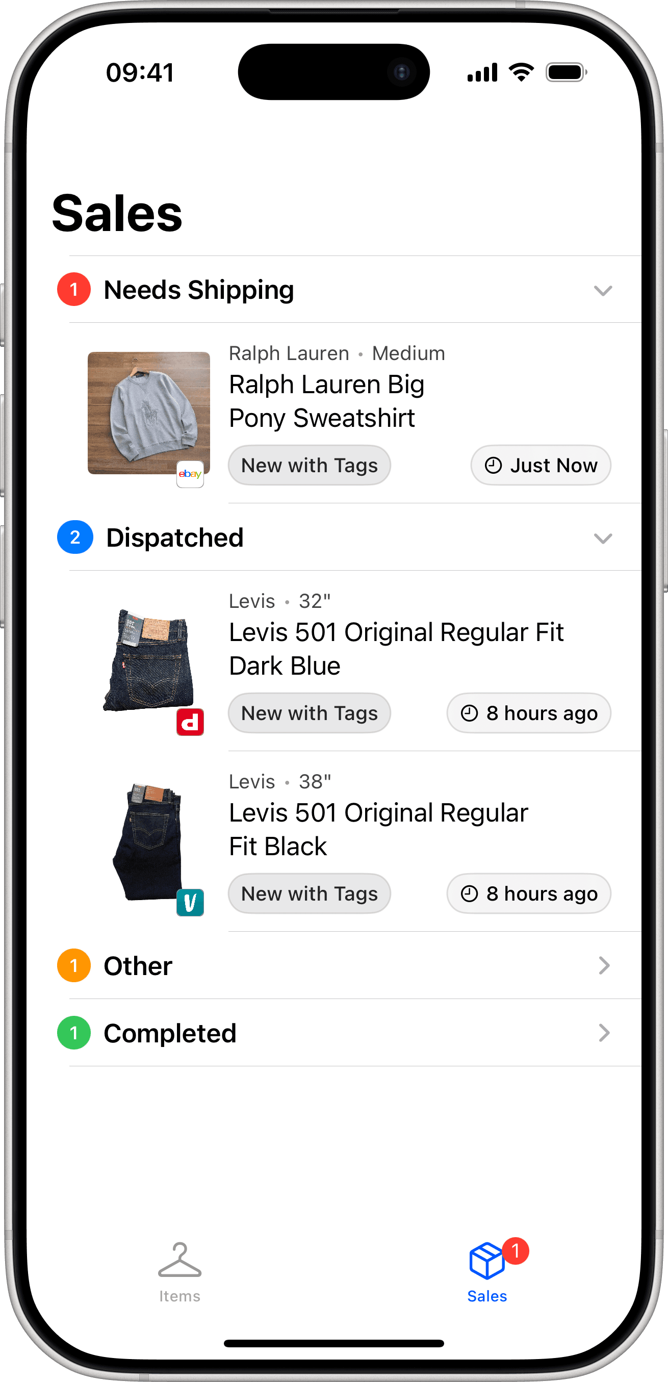 Evriwhere app default screen